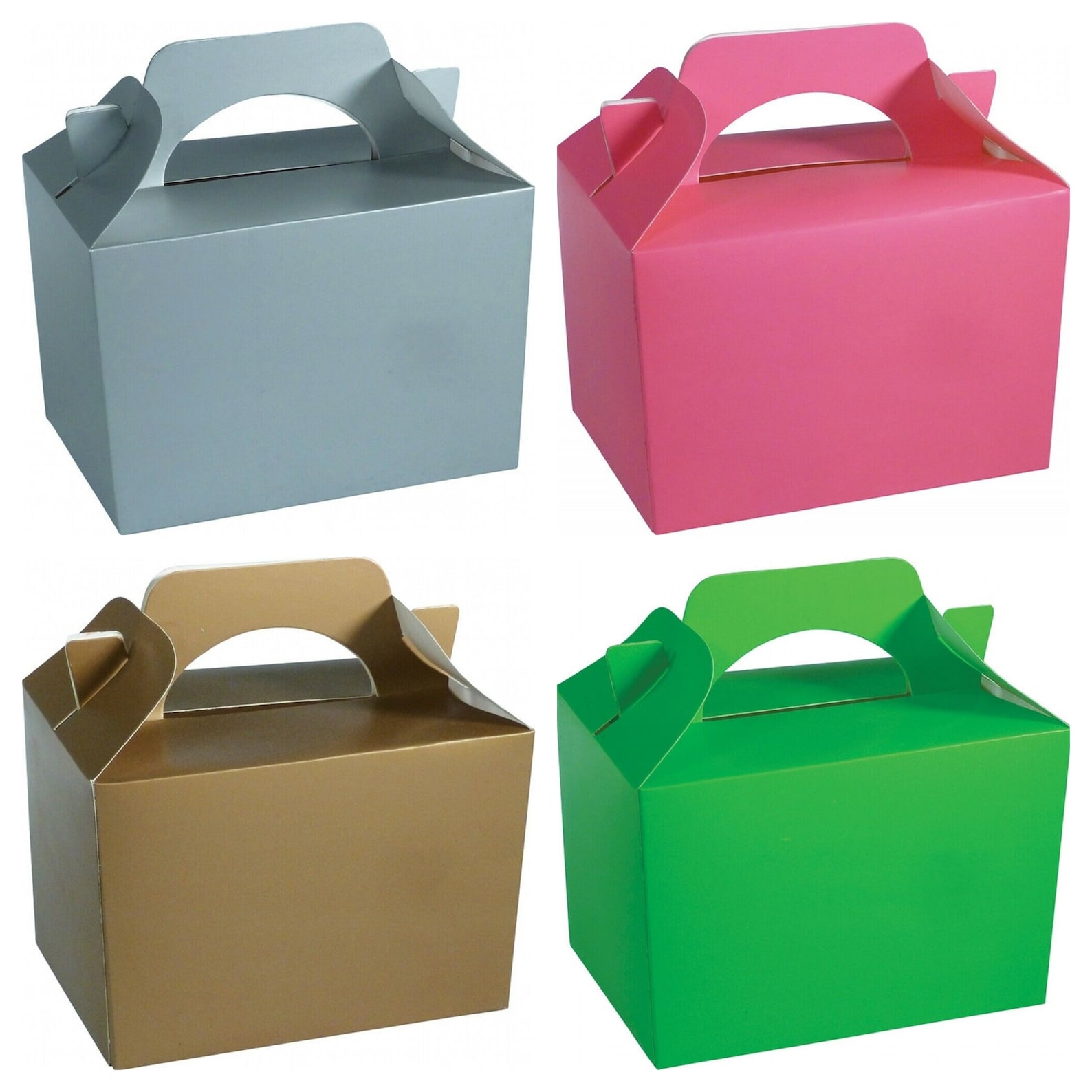 Party Food Boxes Loot Lunch Cardboard Gift Children's Kids Etsy