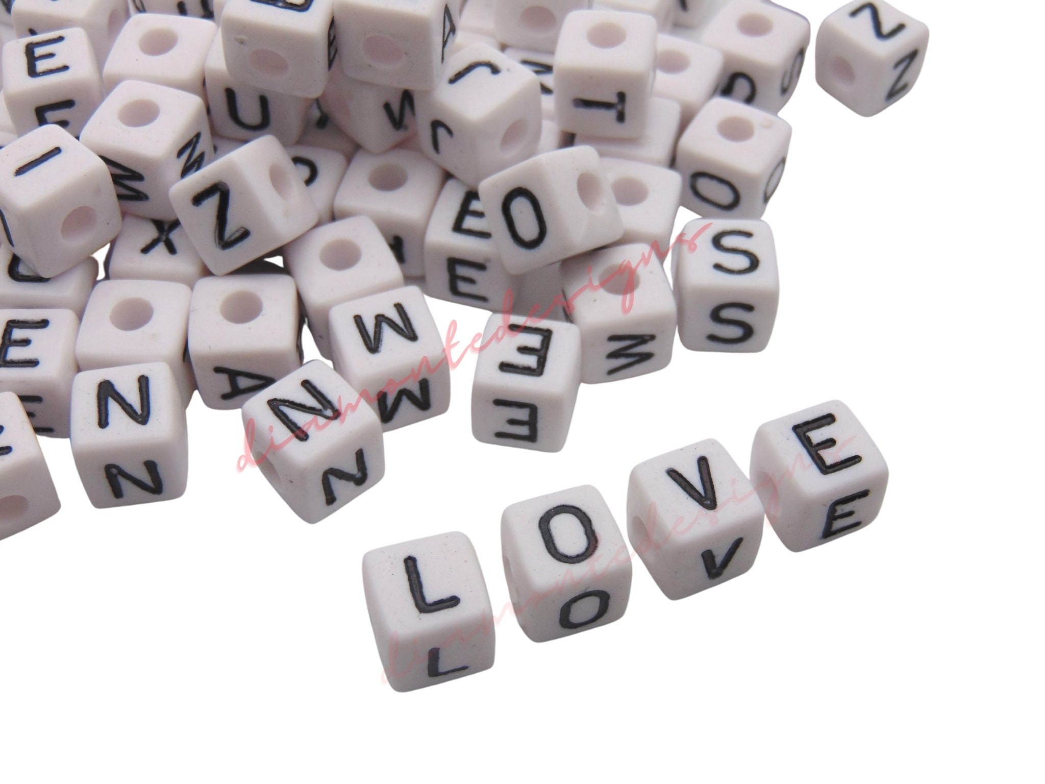 Letter Beads Ceramic -  UK