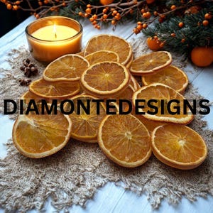 Dried Orange Slices / Naturally Dried Christmas Wreath Fruit Scented Craft Decoration UK STOCK FRESH 2025