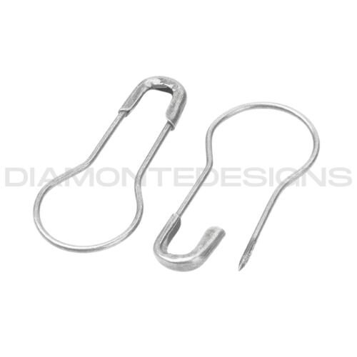 100 pz Mix Spilli Da Sicurezza Perni di Zucca In Metallo Uncinetto Bloccaggio di Lavoro A Maglia Punto Croce Marker Tag Pinze Hangtag Strumenti di Cuco FAI DA TE Ago  15