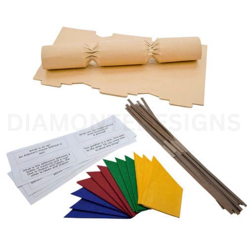 Christmas Cracker Kit / Kits DIY Rustic Natural Make Your Own Xmas