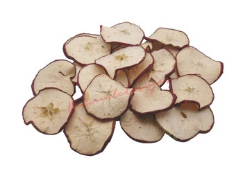 Dried Red Apple Slices Christmas Craft Wreath Florist Decoration Dry Fruit Festive Holidays UK