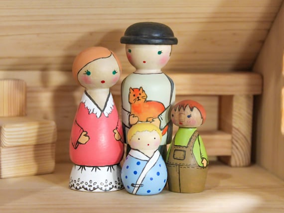 wooden doll people