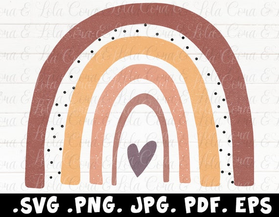 Download Rainbow Svg Rainbow Digital Download Boho Rainbow Etsy