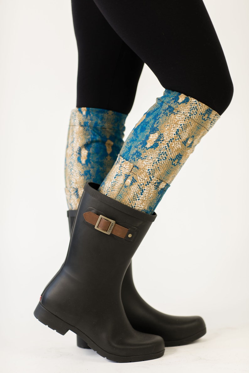 Boot Pocket Liners Turquoise Handmade Boot Liners With Etsy