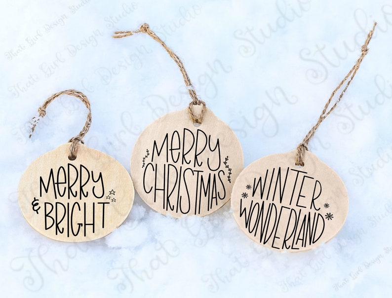 Download Christmas Ornament round svg bundle Christmas Quote Hand ...
