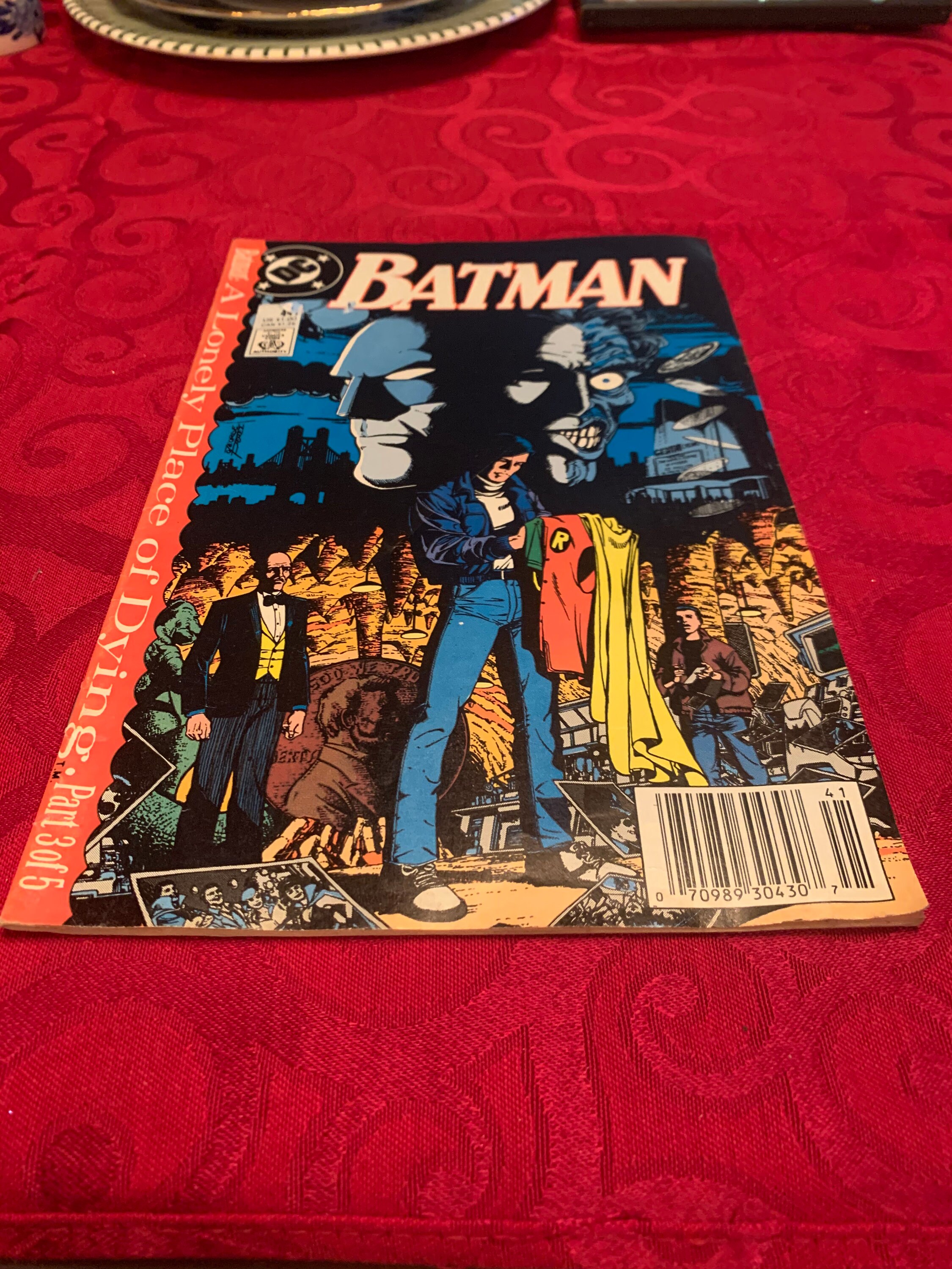 1989 DC Comics Batman Comic Book - Etsy