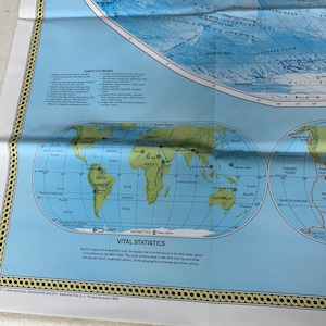 ぴあマップ　1987 Original April 1987 Map of Pinnipeds Around the World
