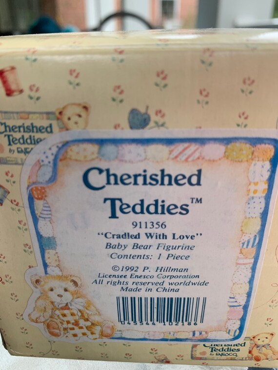 Cherished Teddies TM 911356 Cradled With Love Figurine - Etsy