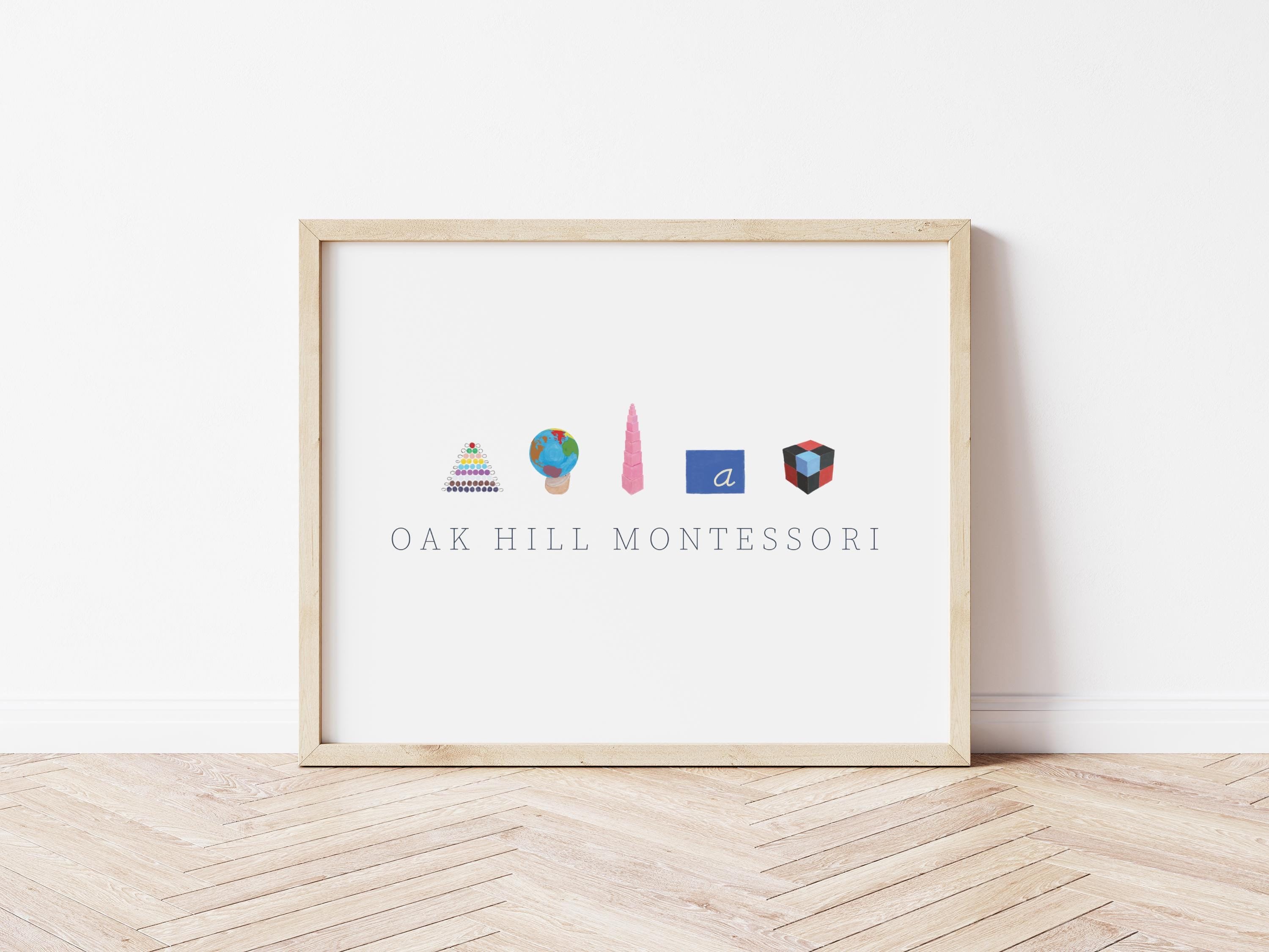Montessori Classroom Wall Art, Children's House, DIGITAL DOWNLOAD
