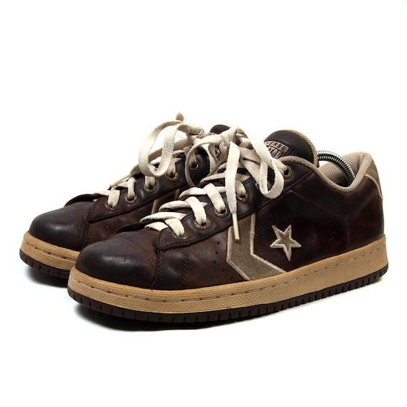 Vintage Converse Retro All Star Sneakers Leather T