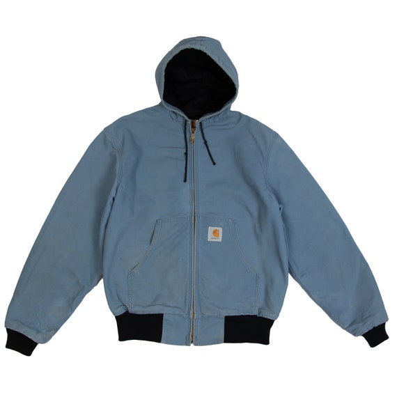 Vintage Carhartt Active Jacket Detroit Light Blue