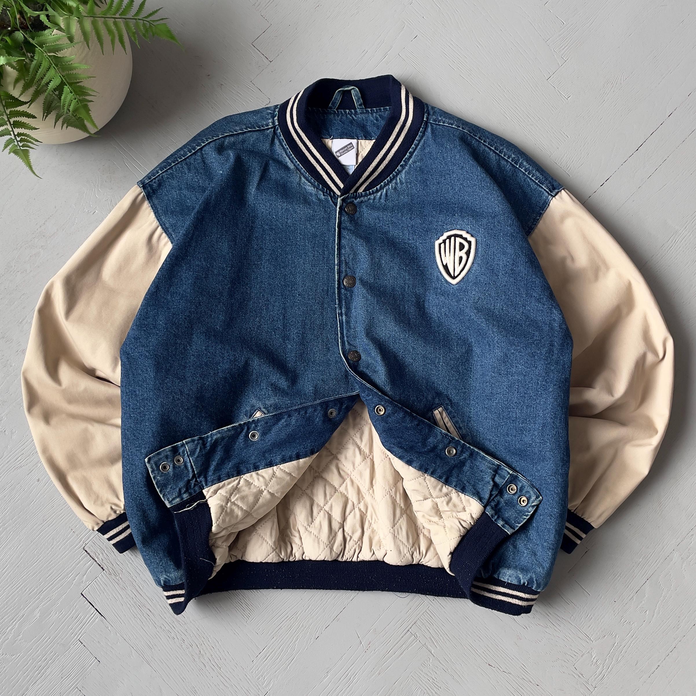 Warner Bros. オフィシャルジャケット スタジャン vintage メンズ