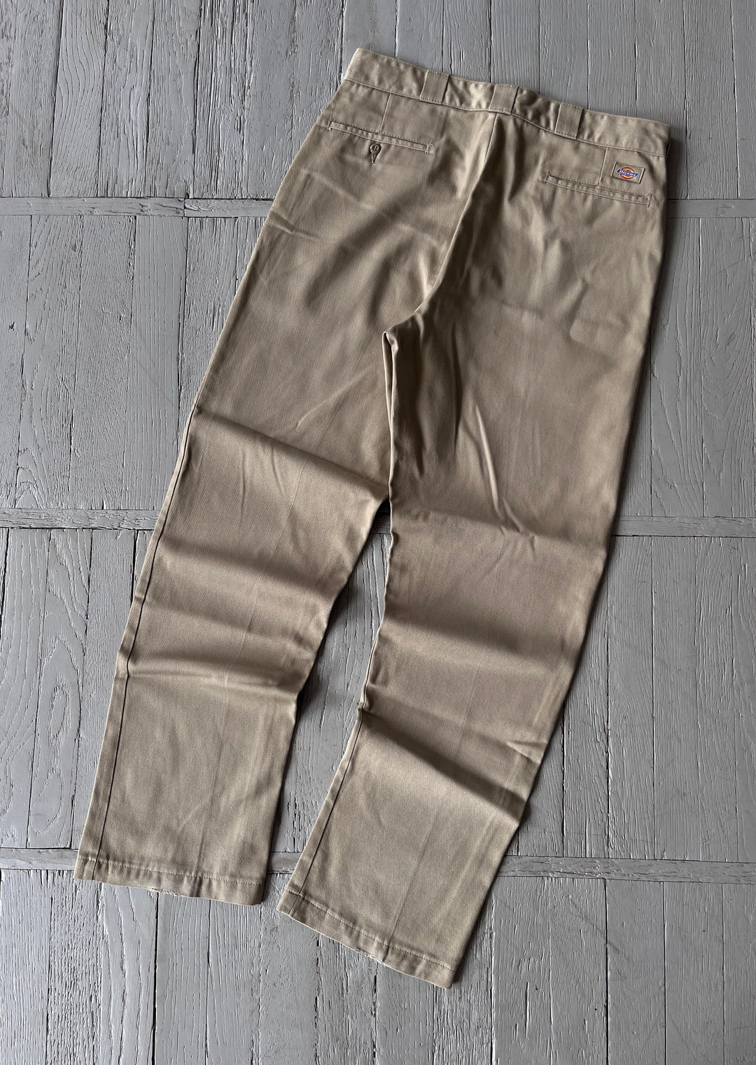 Dickies Relaxed Fit Duck Work Pants Men's W34 cotton brown type Vintage Second Hand