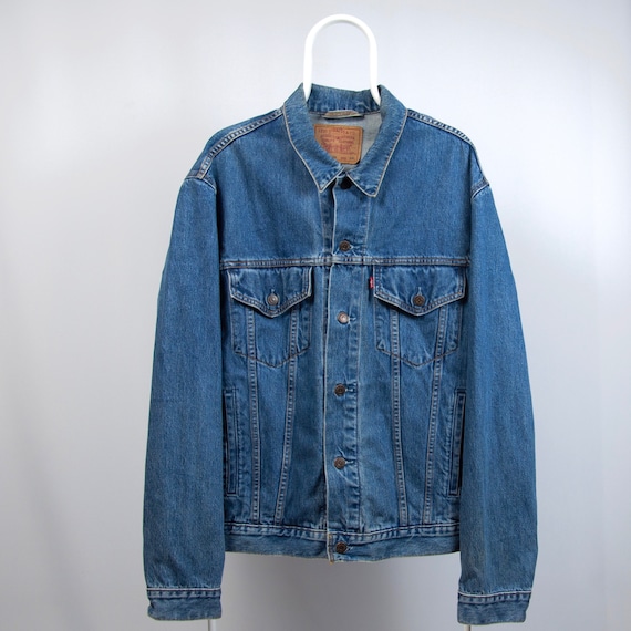 Vintage Levi’s Denim Trucker Jacket Stonewash Blue