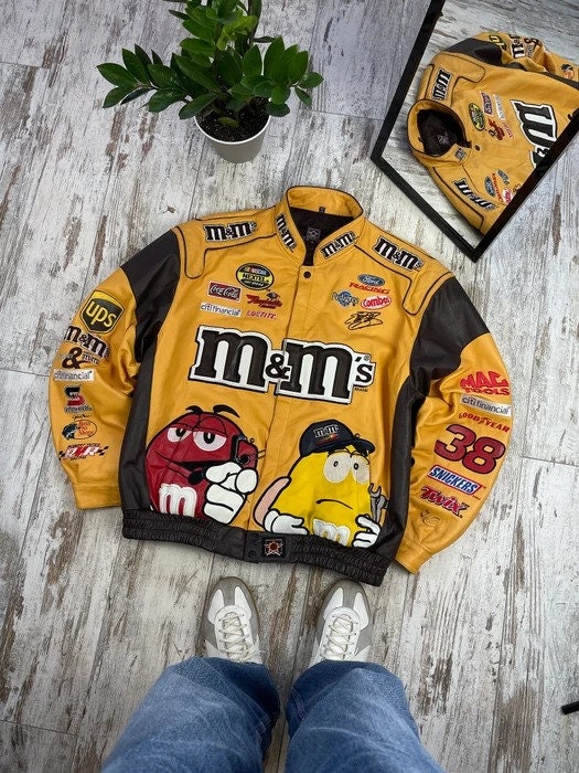Nascar Jacket M\u0026m - Etsy