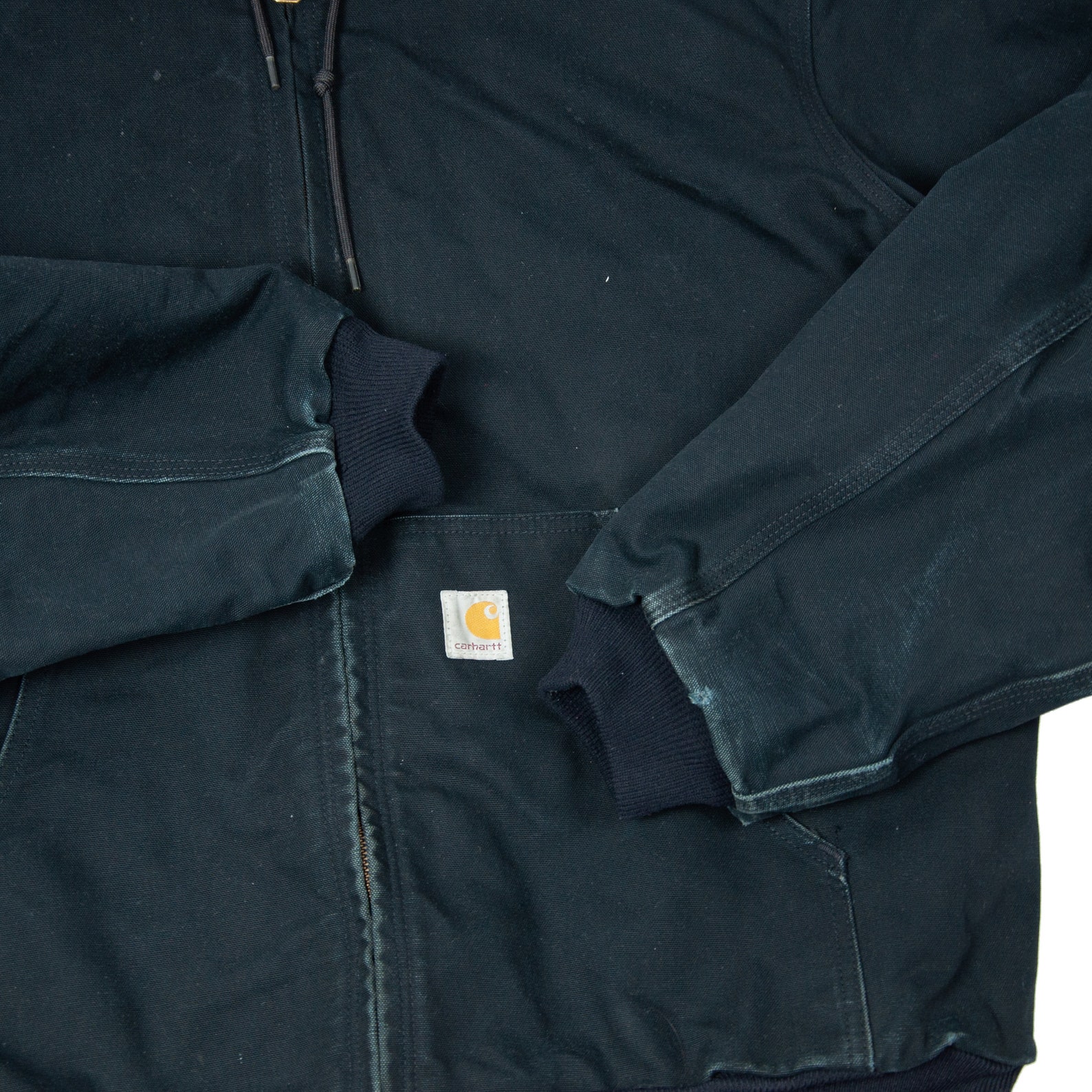 Vintage Carhartt Black Active Jacket Large Etsy