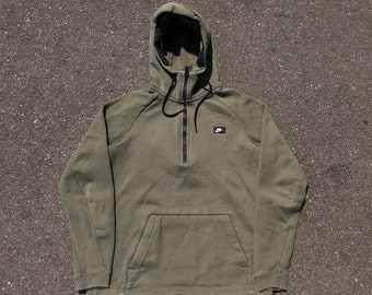 olive green nike sweater