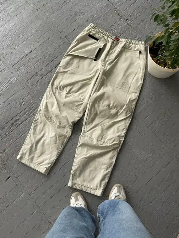 Vintage Y2K Nike Technical Nylon Track Pants Gorpcore Cream - Etsy
