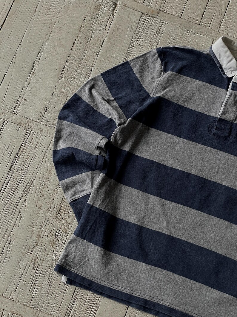 Vintage Ralph Lauren preppy striped polo top