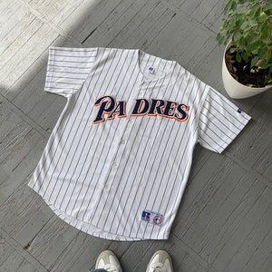 Mens NIKE San Diego Padres YU DARVISH Sewn JERSEY White P/S