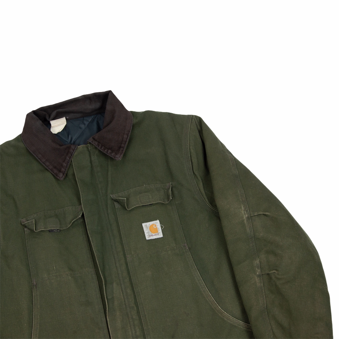 Vintage Carhartt USA Detroit Jacket Arctic Coat Green XL | Etsy