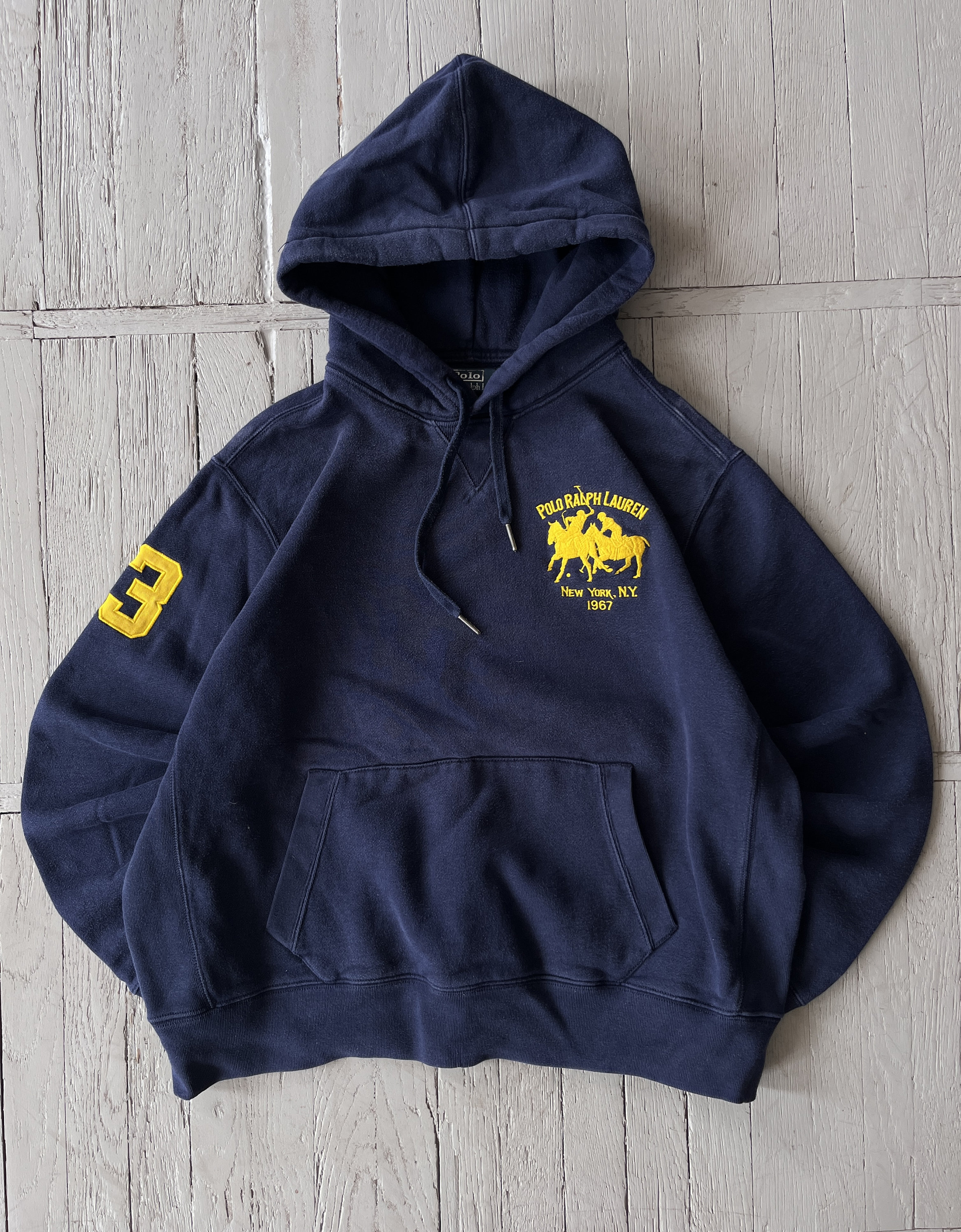 Vintage 90s Polo Ralph Lauren Heavyweight Hoodie Deep Blue Size XL Hooded Sweatshirt Etsy UK