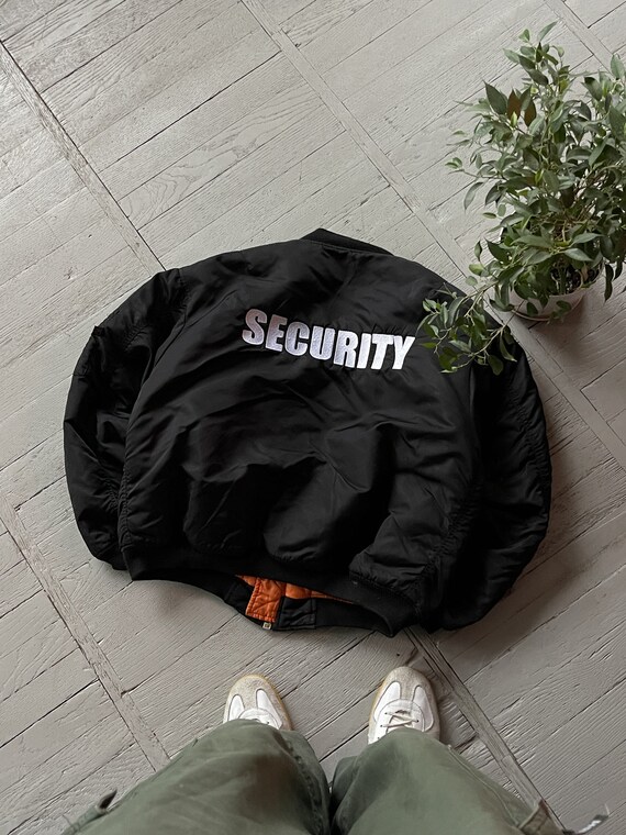 Security guard cheap bomber jacket