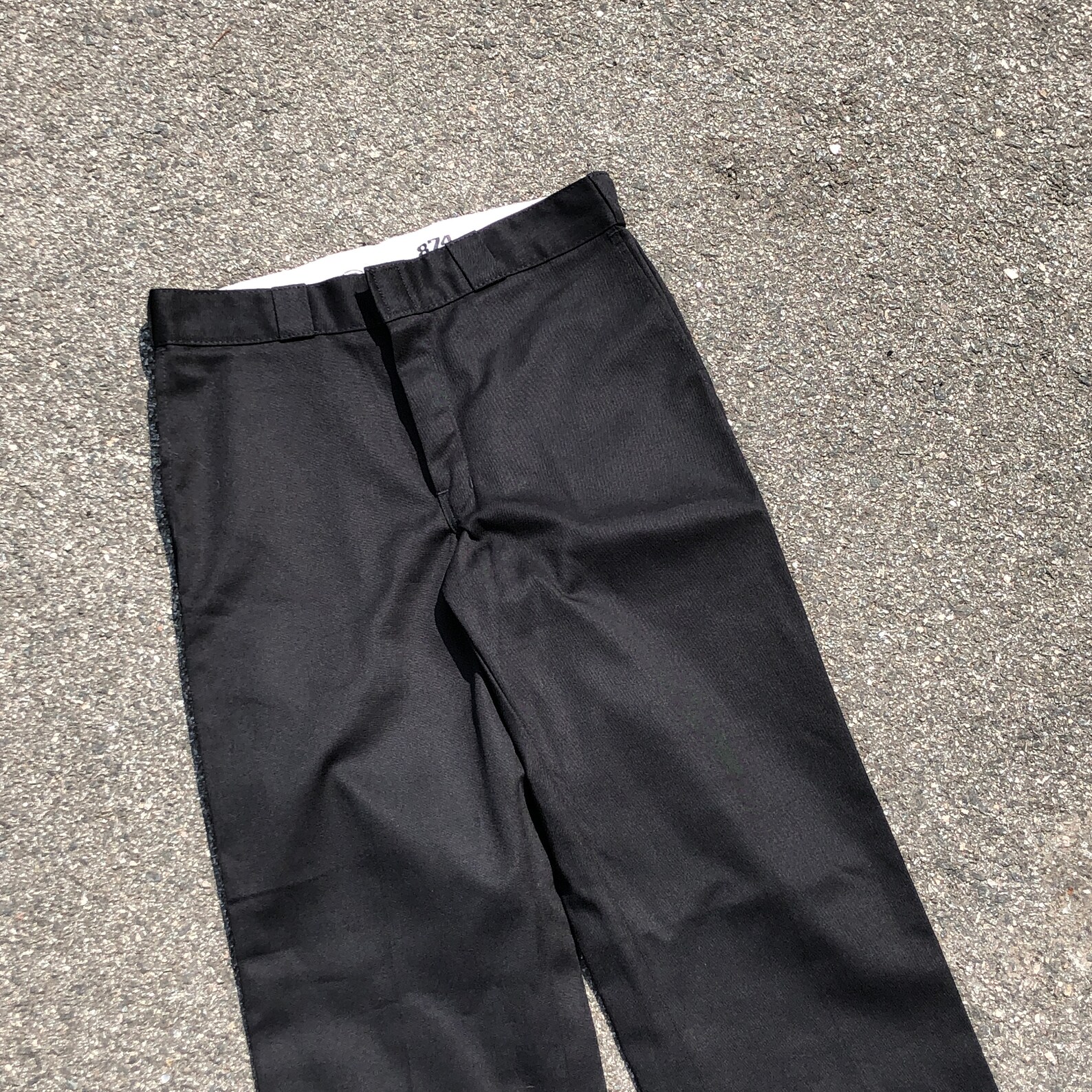 This is Vintage Dickies 874 Black Work Pants 32x32 Carhartt | Etsy