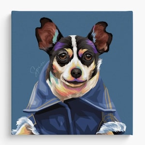 Cool Pet Portrait - Etsy