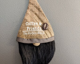 Coffee & Friends Perfect Blend Gnome Magnet, 8 inch