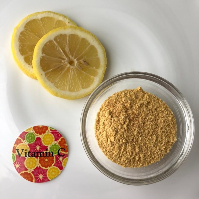 50 Libson Lemon Vitamin C Capsules Etsy UK