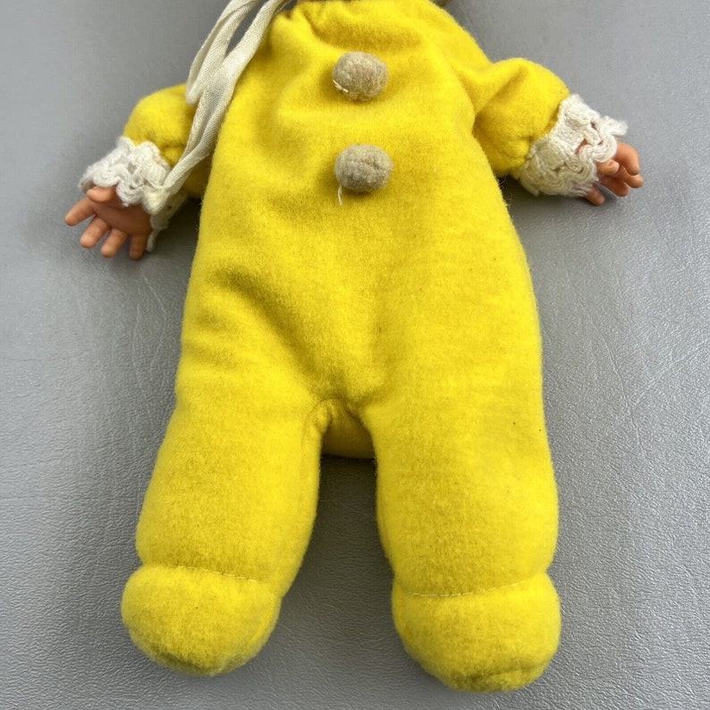 Vintage Mattel Booful Baby Beans Bean Bag Doll 1970 Yellow Etsy