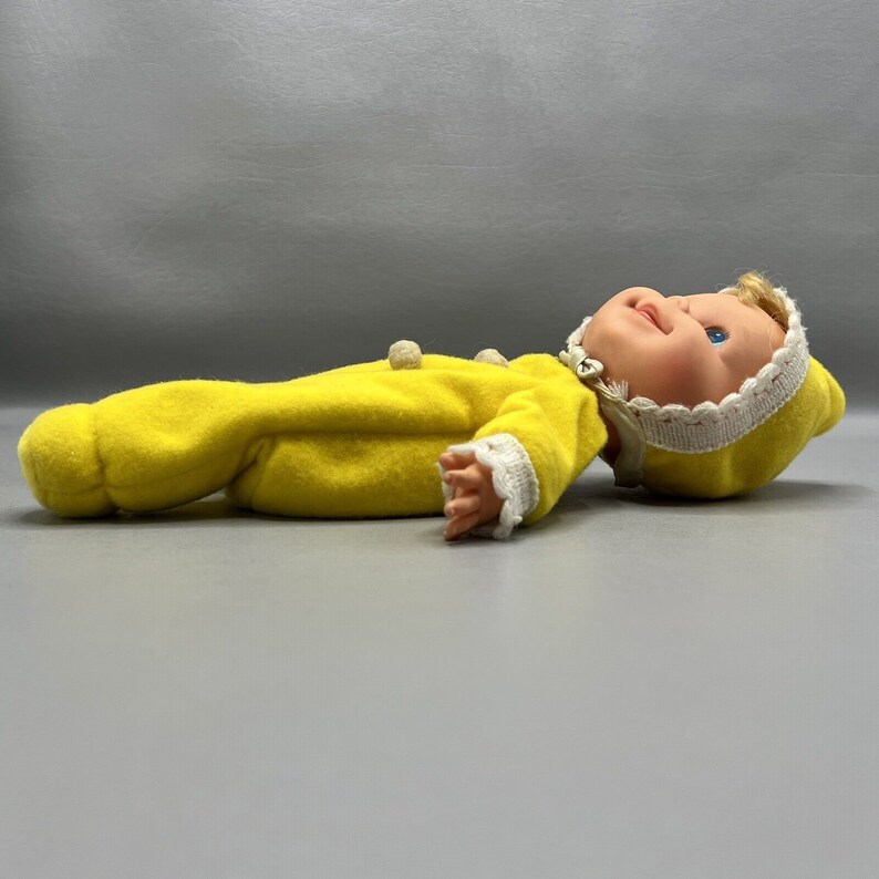 Vintage Mattel Booful Baby Beans Bean Bag Doll 1970 Yellow Etsy