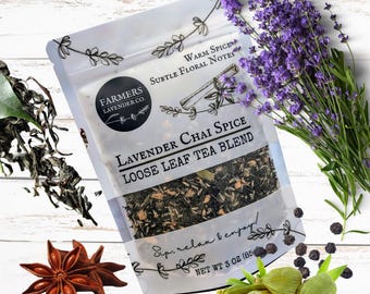 Lavender Chai Spice Loose Leaf Tea Blend