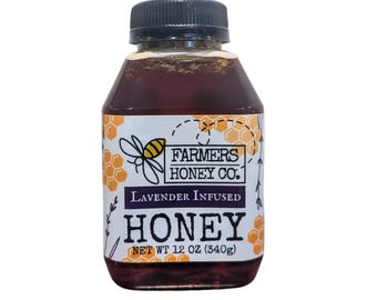 Lavender Infused Honey