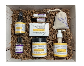 FARMERS Lavender Co. Bath & Body Gift Box