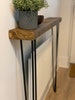 Rustic Narrow Hallway Console Table | Handmade Console Table | Rustic Radiator Shelf (14.5cm deep) 