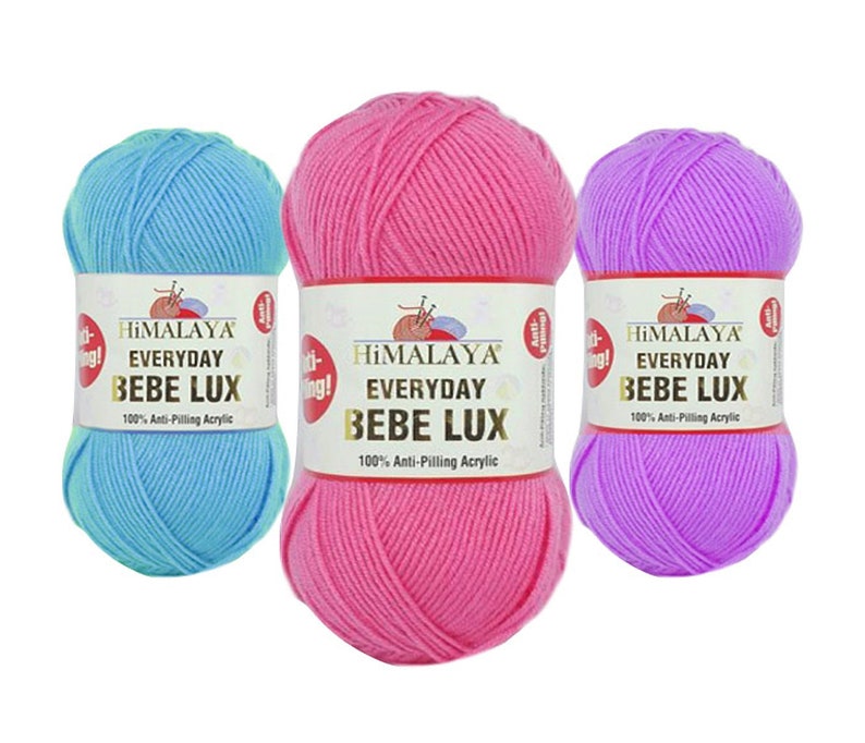 Himalaya Everyday Bebe Lux 100 Antipilling Acrylic Size 4 Etsy Himalaya Everyday Bebe Lux 100 Antipilling Acrylic Size 4 Etsy