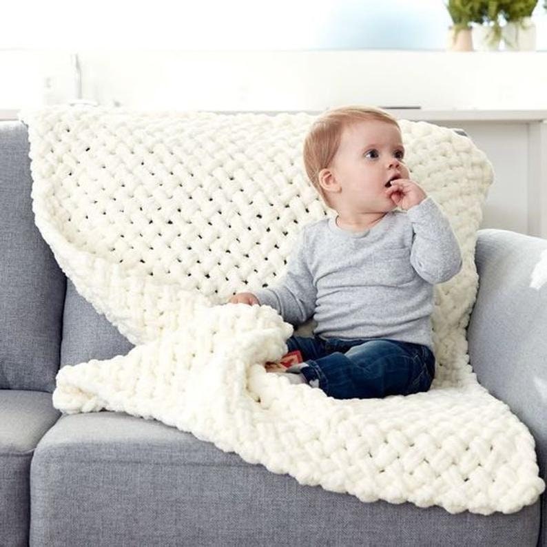 loopy yarn blanket loopy yarn blanket