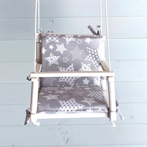 Babyschaukel WEATHERPROOF, Babyschaukel WEATHERPROOF, Kinderzimmerdeko, Outdoor-Schaukel, wasserdichte Schaukel, Hängematte, Baby-Duschegeschenk, handgemachte Schaukel, Schaukel