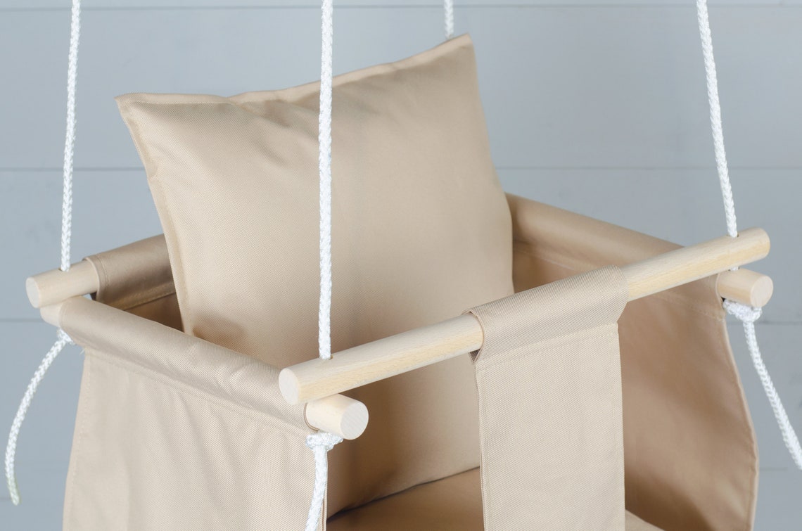 OUTDOOR swing Baby Swing WEATHERPROOF Beige baby swing Etsy