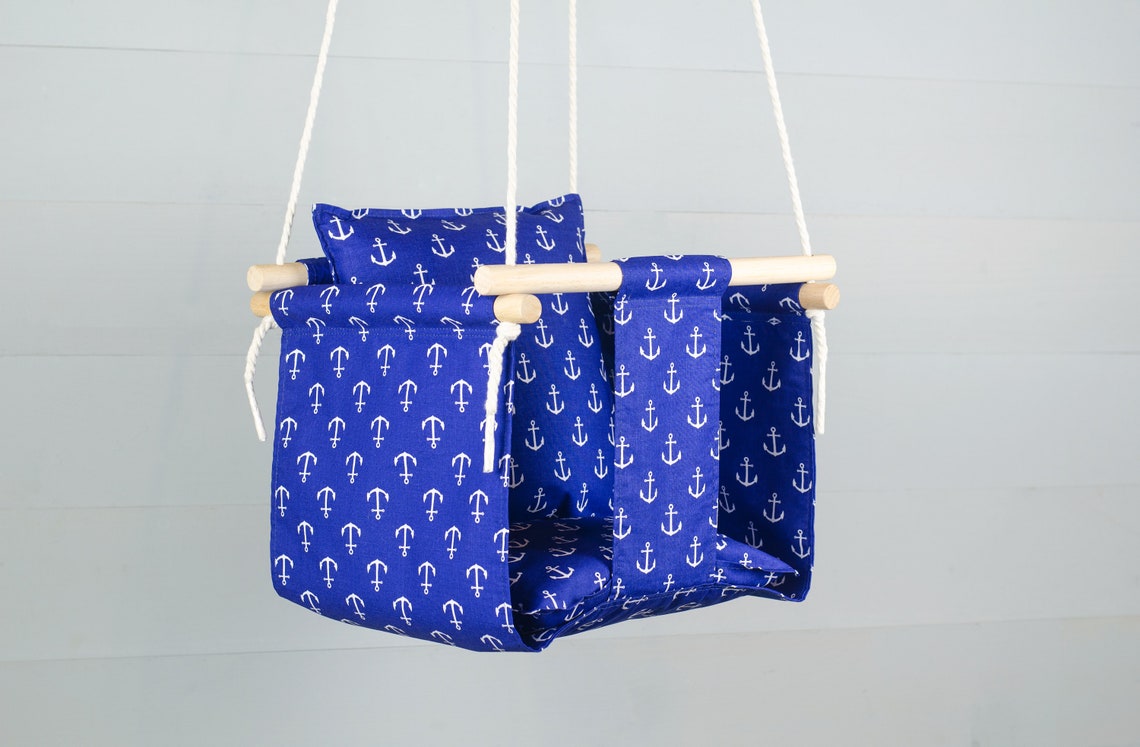 Baby swing chair baby boy gift indoor baby swing swing with Etsy