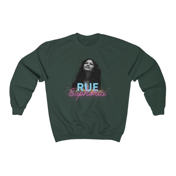 Euphoria Merch Euphoria Rue Euphoria Zendaya Crewneck | Etsy