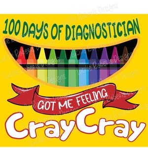 100 jours de diagnosticien png, vie de professeur png, fond clair, fichier numérique, sublimation de 100 jours, professeur d&#39;école png, conception sublimée