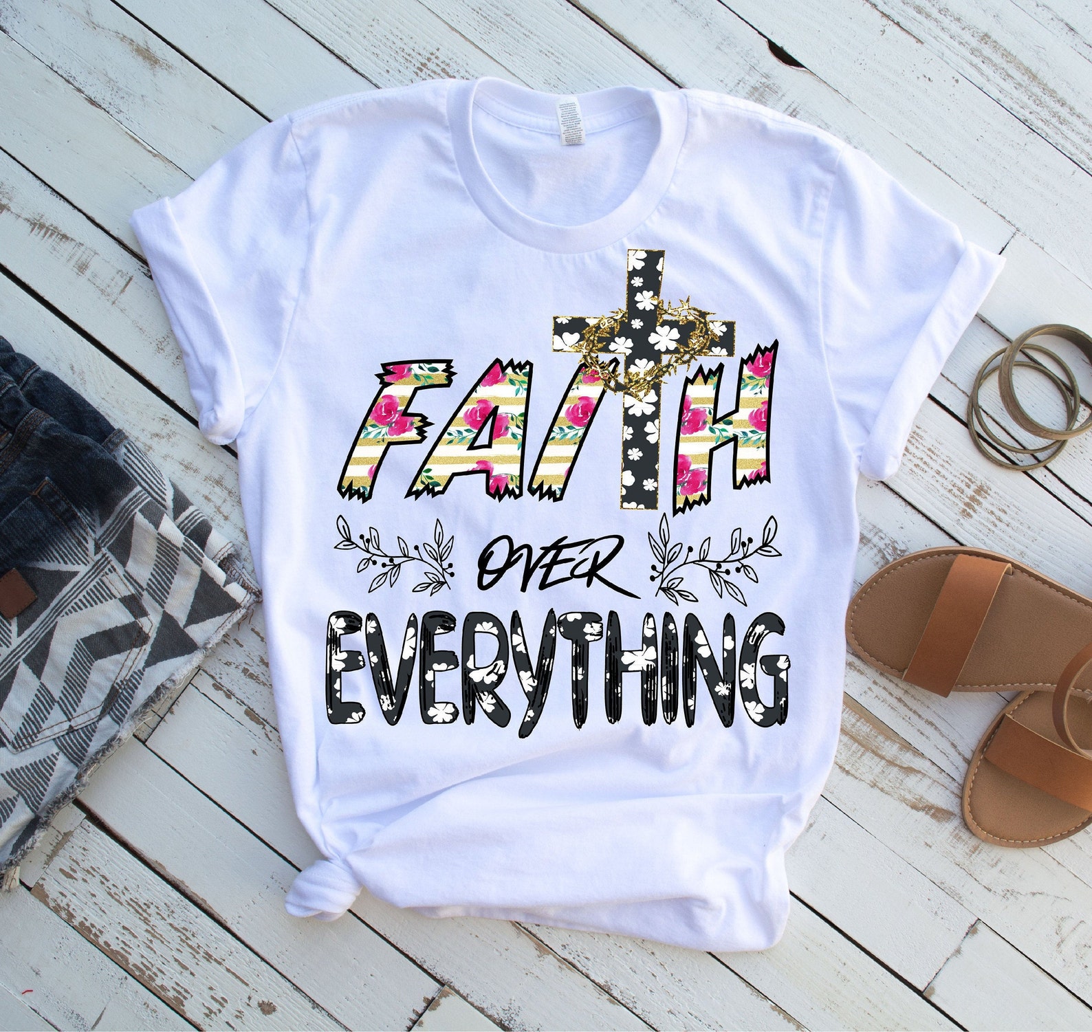 Faith Over Everything Sublimation Faith Png for Sublimation - Etsy