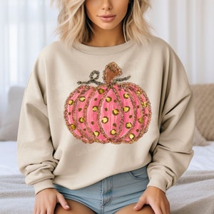 Fall Leopard Pink Painted Pumpkin Png, Fall Hand Drawn Pumpkin Sublimation, Fall Png, Pumpkin Png, Fall Sublimation Design