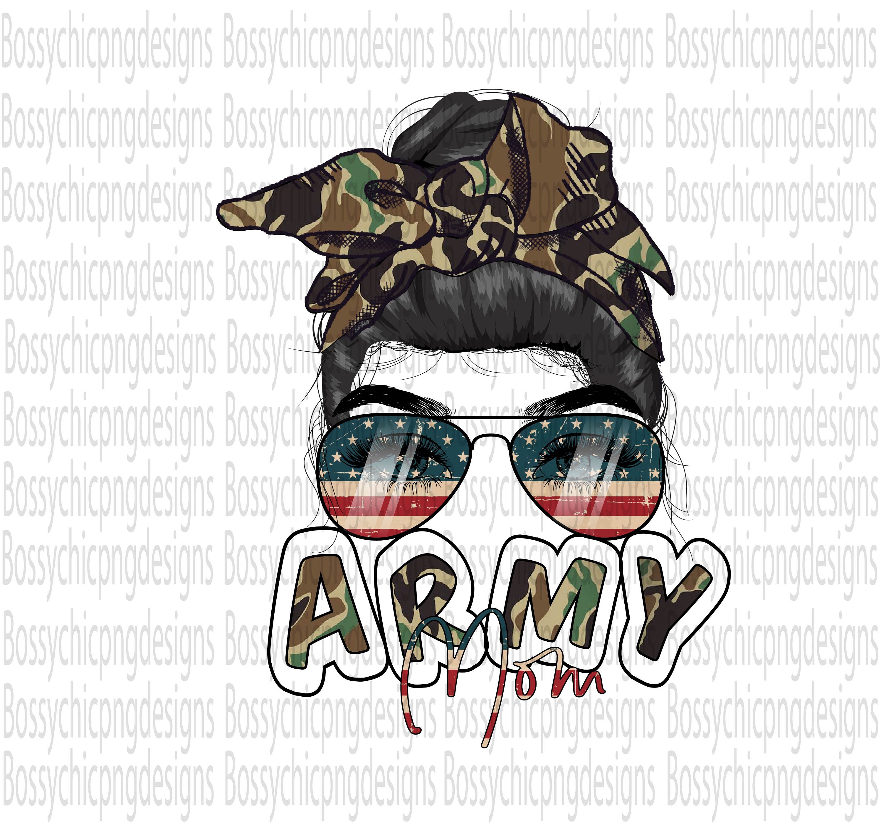 Army Mom Png Sublimation Military Wife Png Veteran Png photo picture