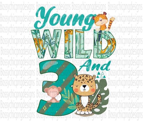 Two Wild Animal Print DTG Sublimation PNG Design Cheetah Print Two Wild Sublimation Design Two Wild Birthday Two Wild Digital Download