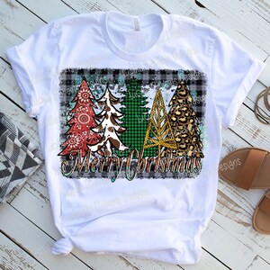 Merry Christmas Trees Png, Cowhide Christmas Png, Western Christmas Png, Christmas Sublimate Design, Digital Download, Christmas Clipart Png